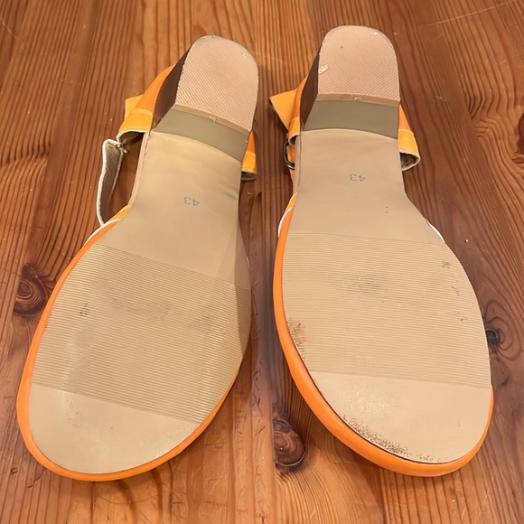 Lostis Chunky women's shoes sandals plus size leather shoes size 43 - Picture 11 of 13